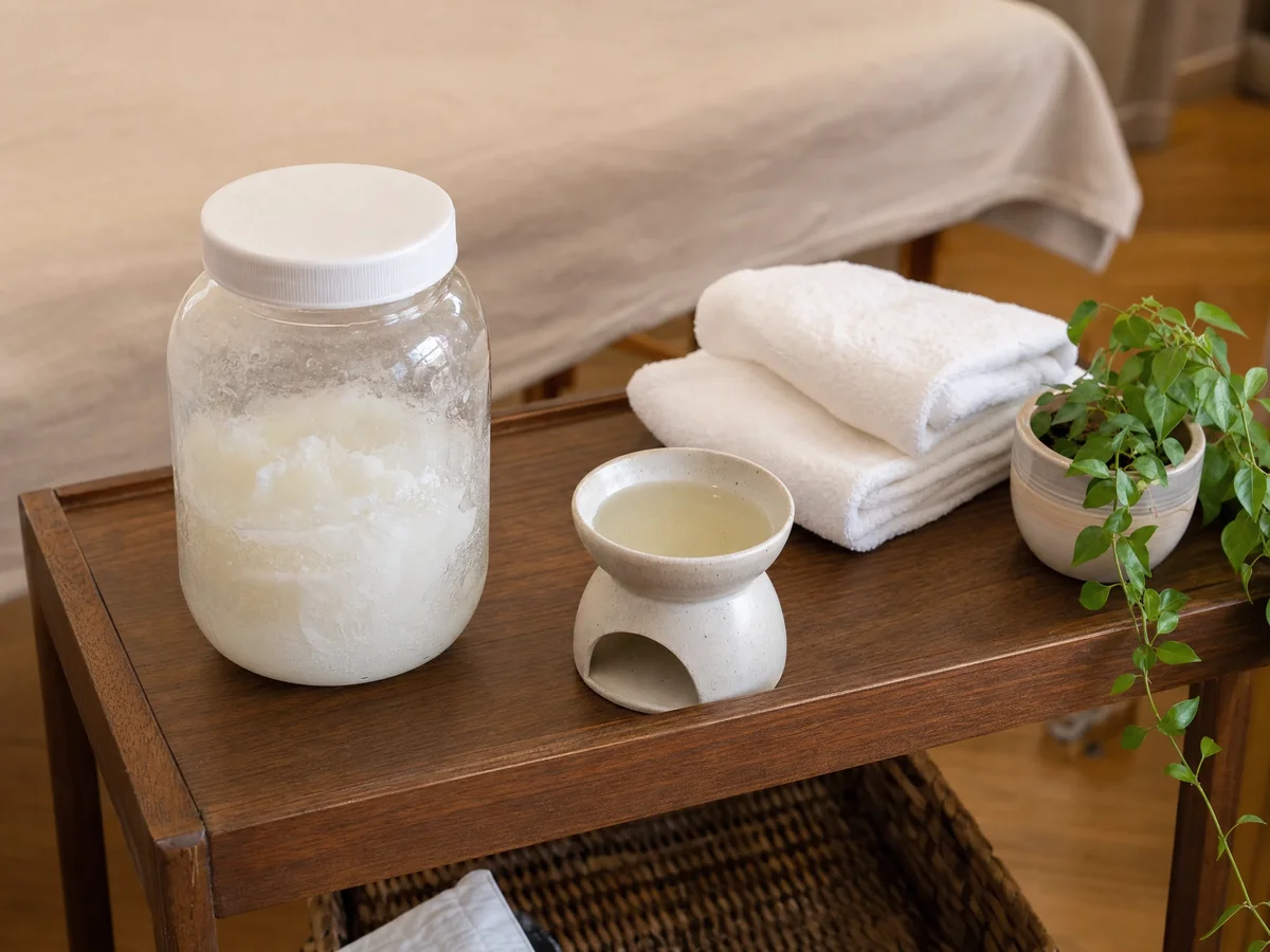 coconut oil for massage a professional therapists complete
