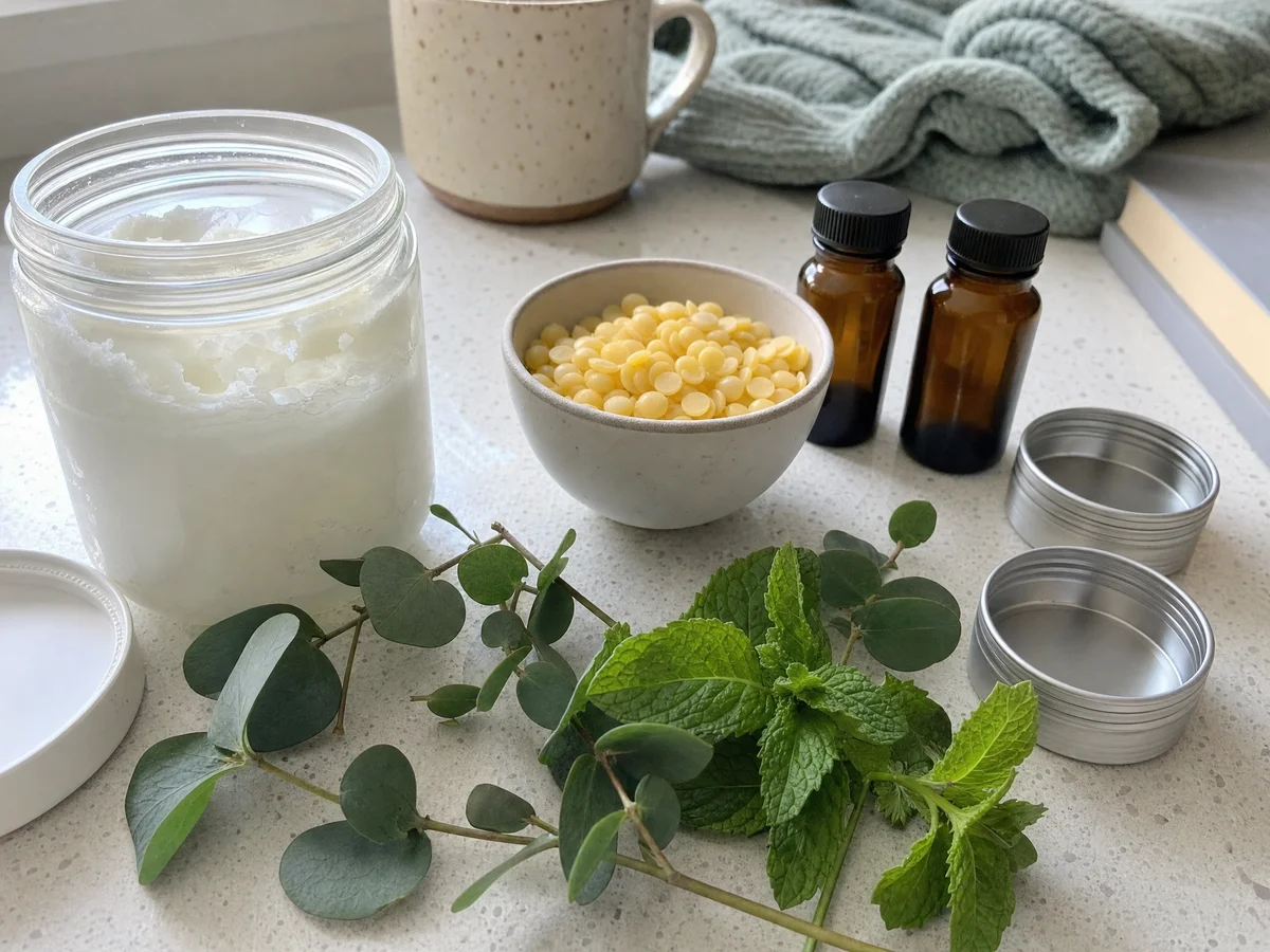 coconut oil vapor rub a natural chest rub for cold and flu