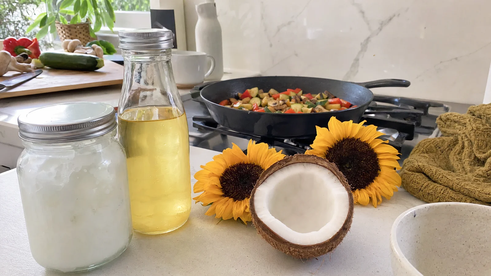 Coconut Oil vs. Sunflower Oil: A Nutritional and Culinary Showdown