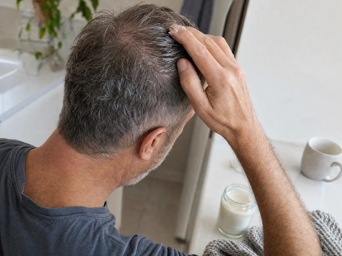 how i reversed my chronic dry scalp with a 30 day coconut