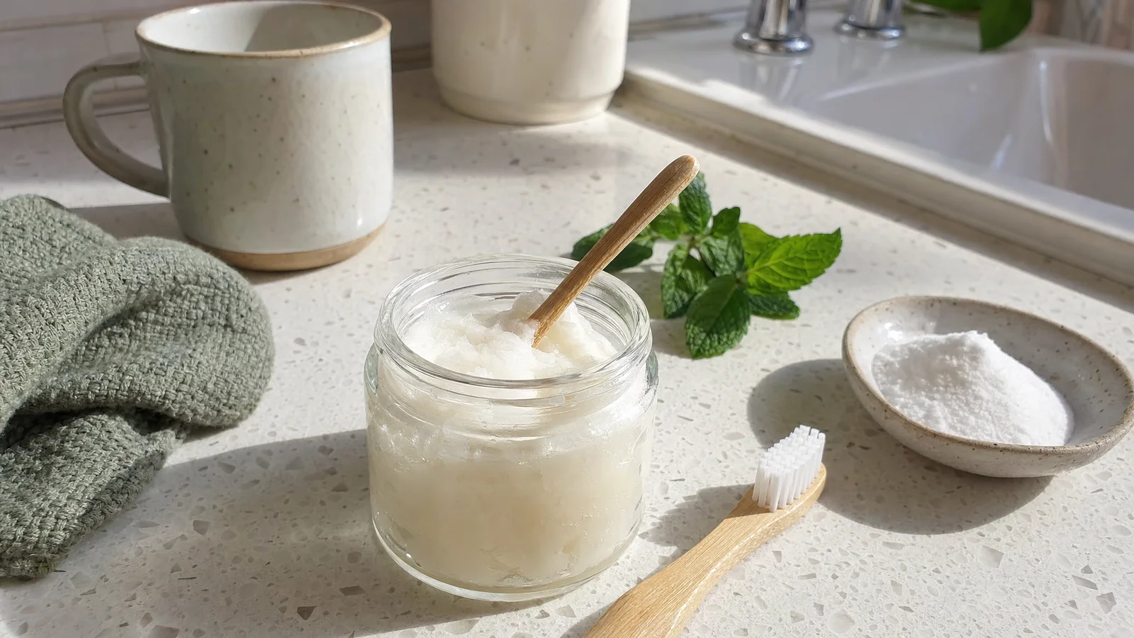 How to Make Homemade Coconut Oil Toothpaste That Actually Works