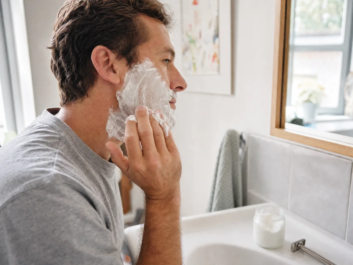 whipped coconut oil shaving cream for the smoothest shave